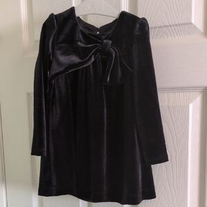 INC International Concepts Black Velvet Dress